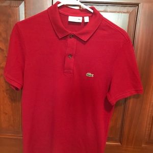 Lacoste slim fit polo sz s